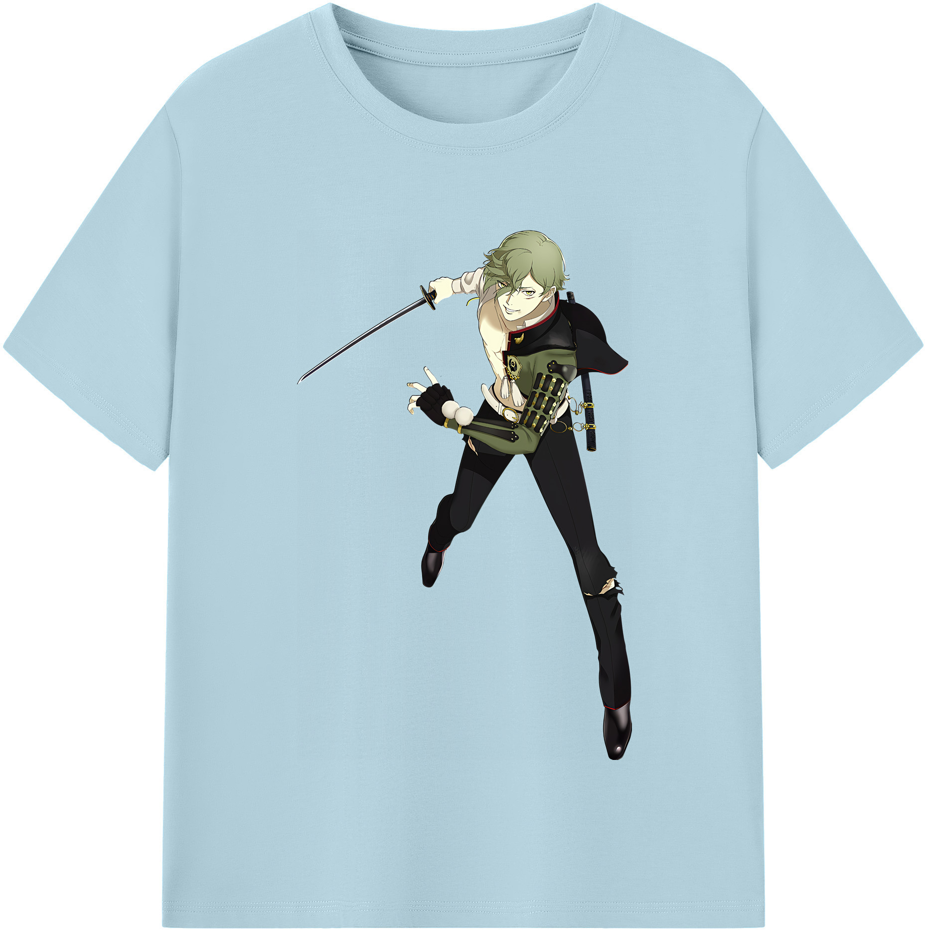 （画像用） 刀剣乱舞 Touken Ranbu 綿100％半袖Tシャツ（フロントプリント）